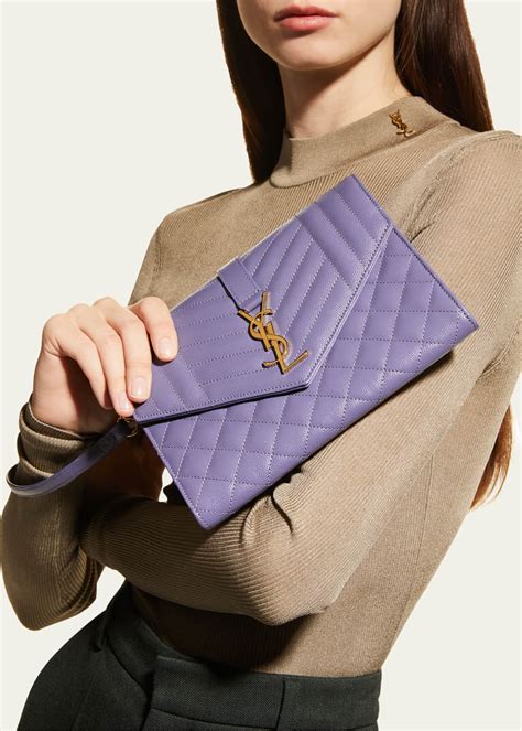 ysl envelope clutch bag.